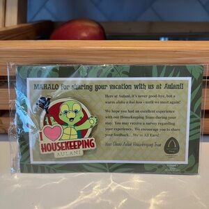 Disney Aulani Housekeeping Souvenir Pin